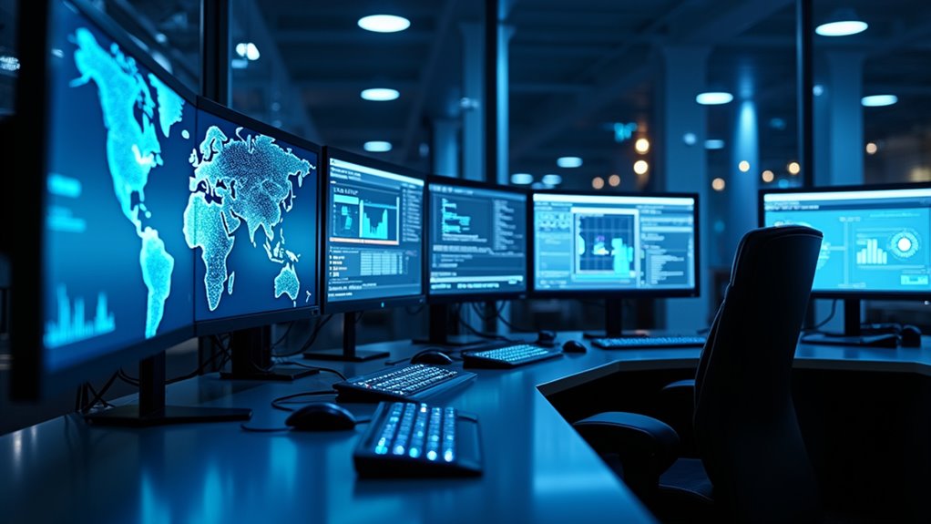 Security camera surveillance setup